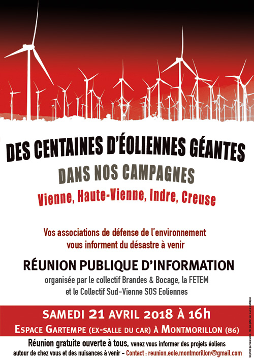 reunion Montmorillon eoliennes